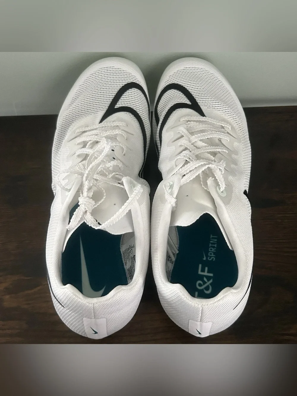 Nike JA Fly 4 Track & Field Spikes White Mens Size 9 DR2741-102